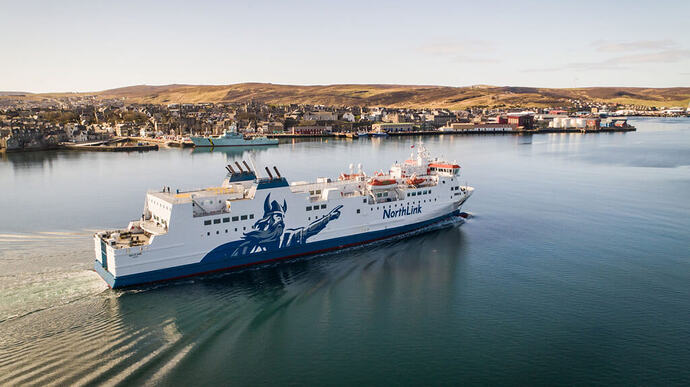 North link ferry from Aberdeen