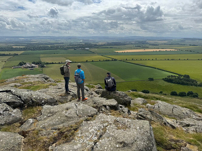 Admiring the view