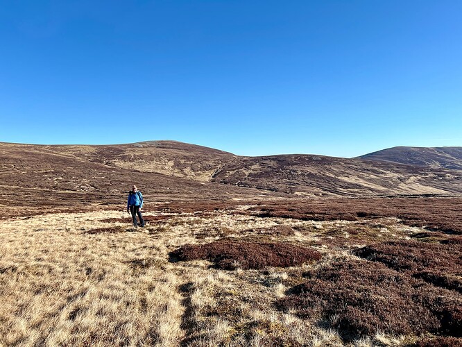 Looking back at Carn Bhac