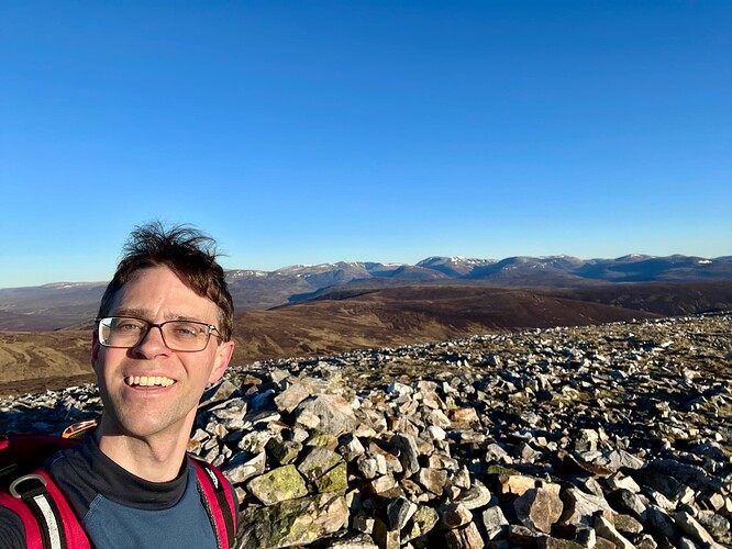 First summit selfie