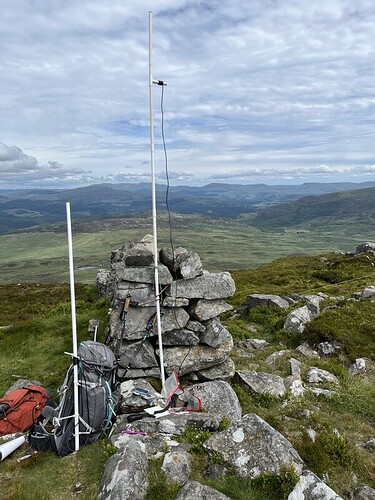 Rhinog Fach VHF/UHF station