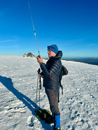 Fraser on 2m working Archie