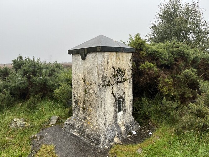 GM/CS-120 Brown Muir "Lossiemouth" trig point"