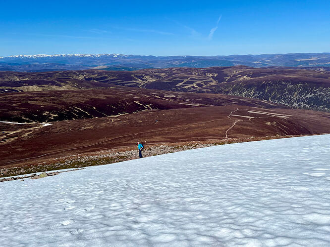 Admitting the snow is the only way