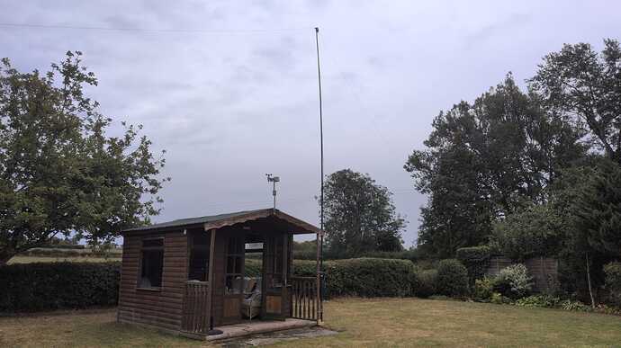 Summerhouse temporary antenna