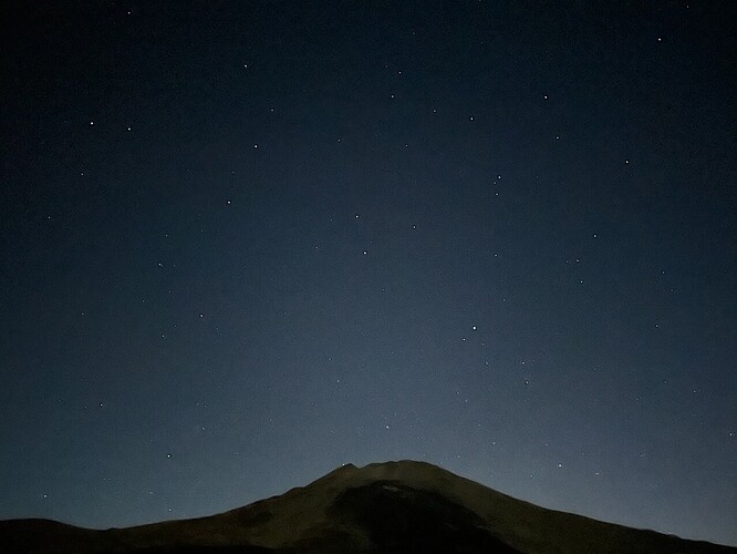 El Teide before Sunrise