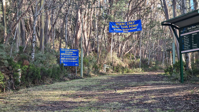 Start of hike up to Mt St Gwinear.