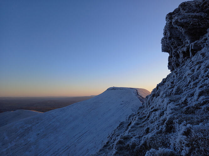 Pen y Fan from Corn Du