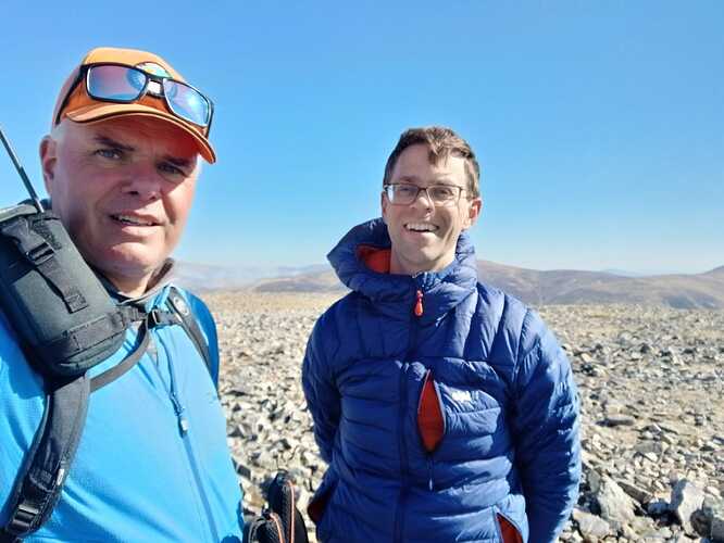 Final summit selfie