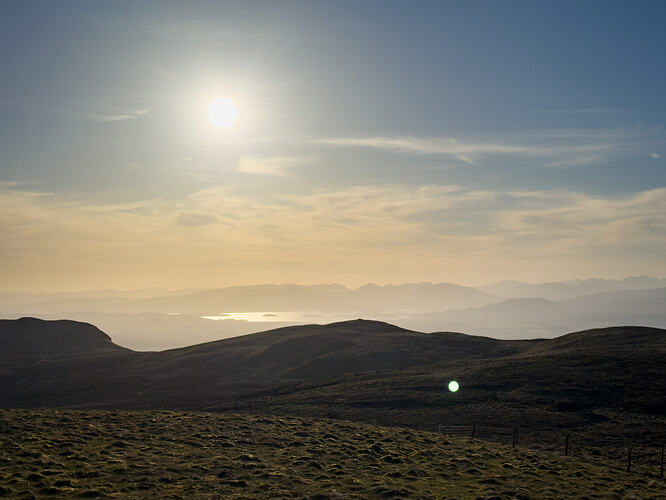 View across to Loch Lomond from the summit