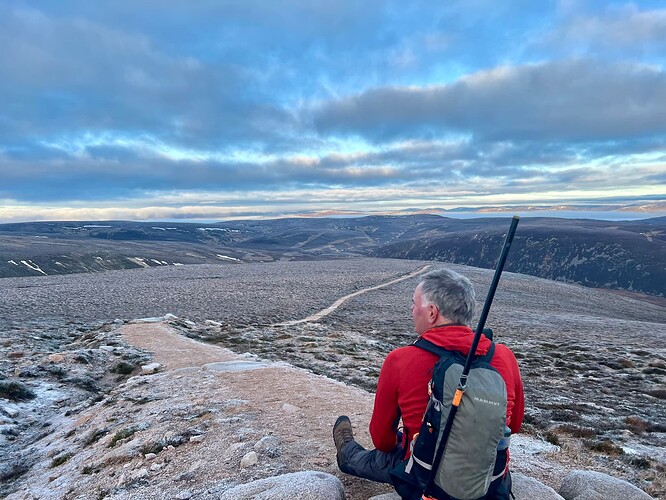 Admiring the view