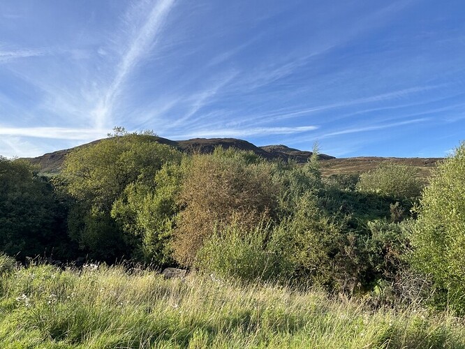 Creag na Ciche from car park