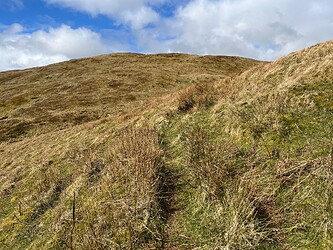 Ascending Foel Goch