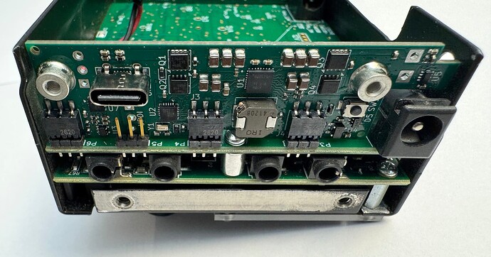 KXUSBC2 installed, side view