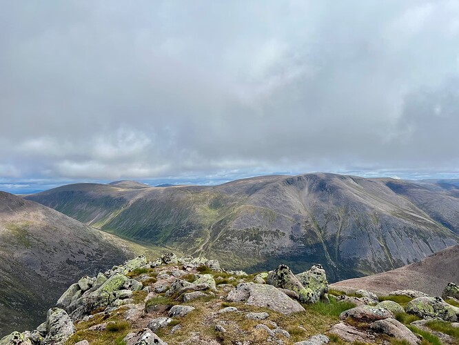 View from Angel's Peak. Fraser's GM/ES-005 in the distance.
