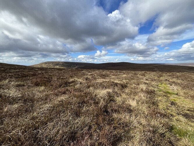 Peel Fell from Mid Fell