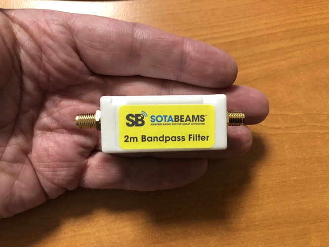 Helical Filter for 2m Equipment SOTA Reflector