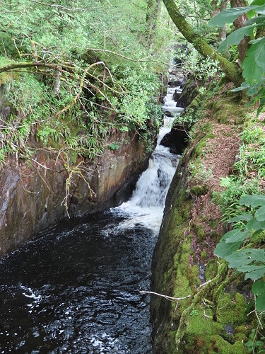 Waterfalls by Southern Upland Way