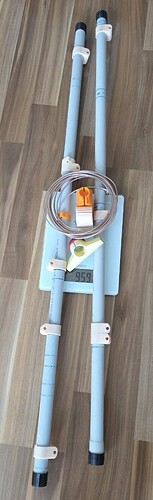 weight of the whole antenne