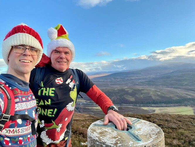 Cruban Beag Summit Selfie