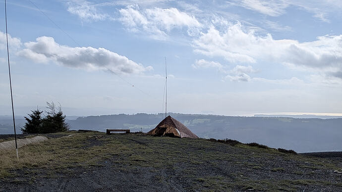 Mynydd y Grug summit