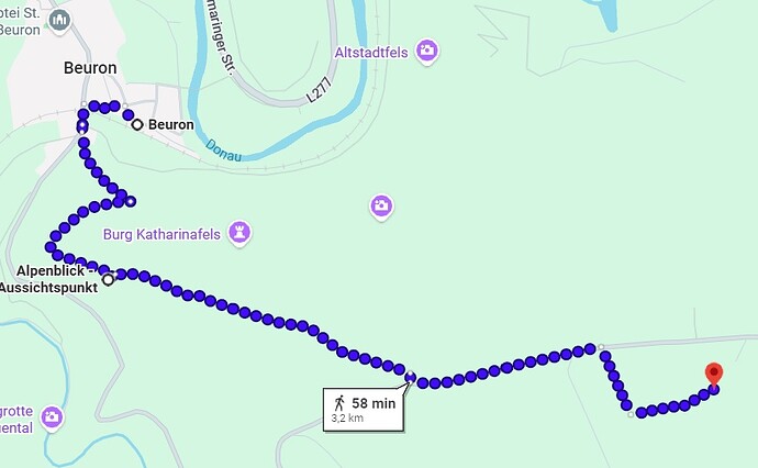 Weg zur Blankenhalde