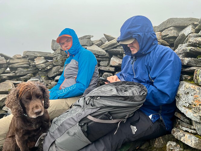 Waiting out the rain