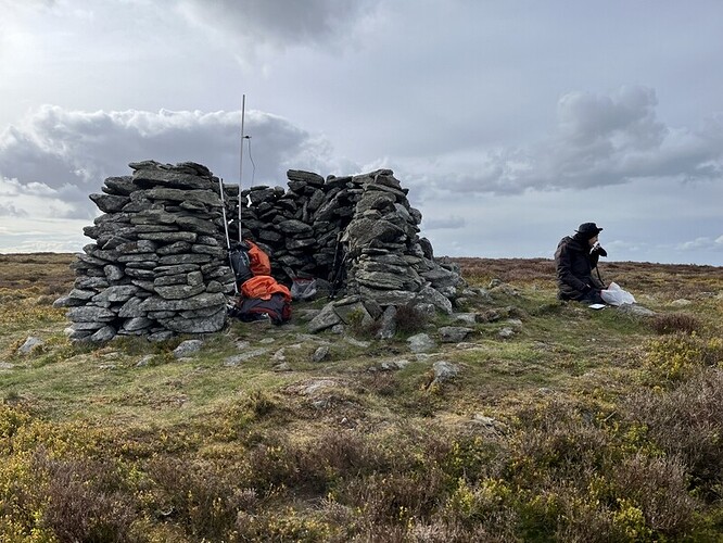 Lord Arthur's Cairn VHF