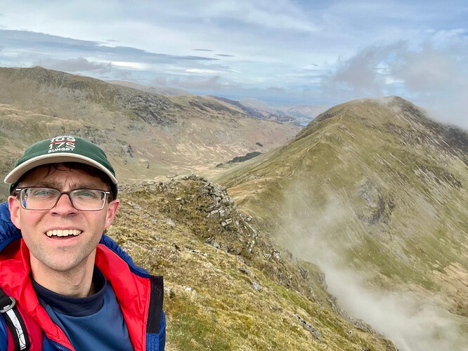 The start of St. Sunday climb