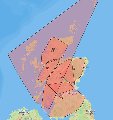 New region coverage