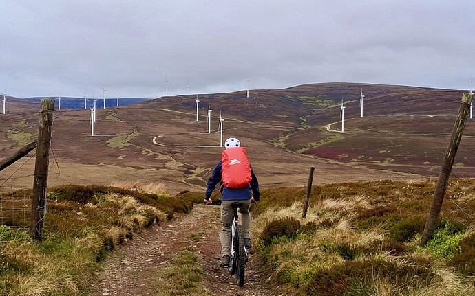 To the wind farm