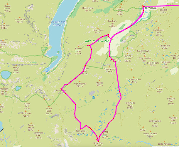 APRS screenshot