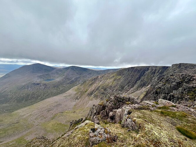 Back the way I came, Cairn Toul and Angel's Peak