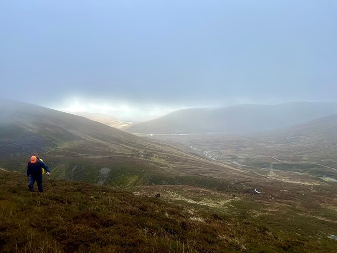 Cloud starting to lift