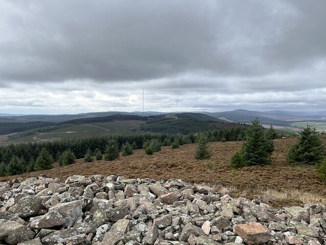 view from Cairn-mon-earn GM/ES-080