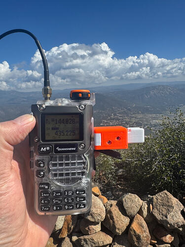 UVK5 on Viejas Mountain