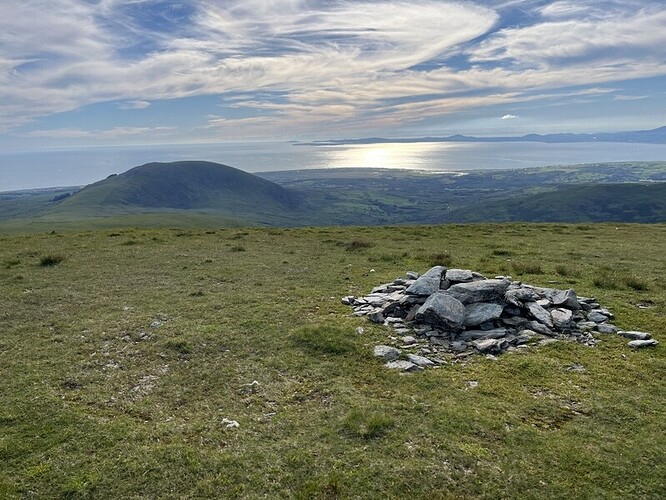 Y Llethr towards Lleyn