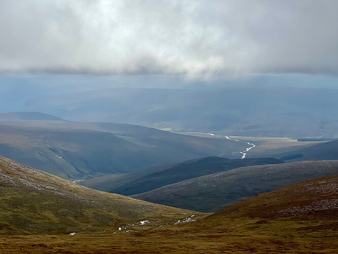 View back towards the Dee