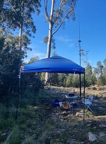 Operating position at Mt Klondyke