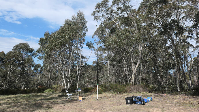 Operating position at Mt Matlock.