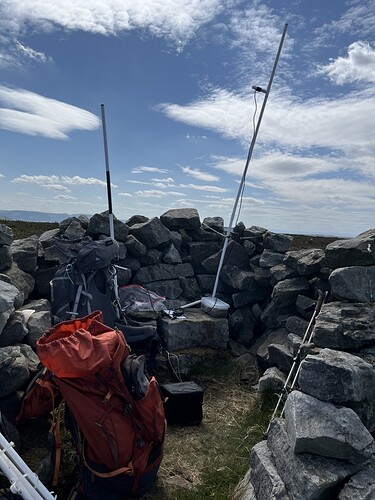 Comfy shelter for VHF/UHF