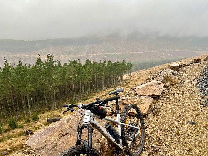 At the top of the track