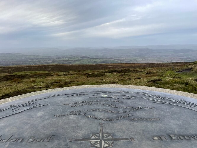 Brown Clee Hill view