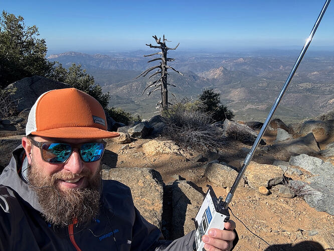 Cuyamaca Peak with KH1