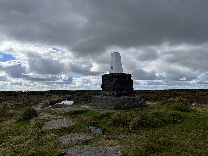 The Cheviot G/SB-001 trig point