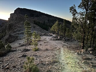 Approaching the summit