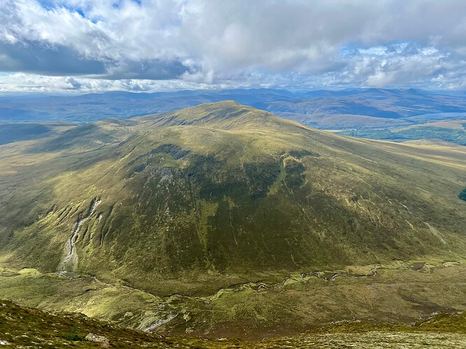 Looking across to Little Wyvis
