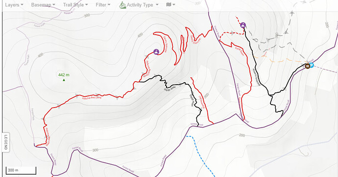 Pitfichie trails