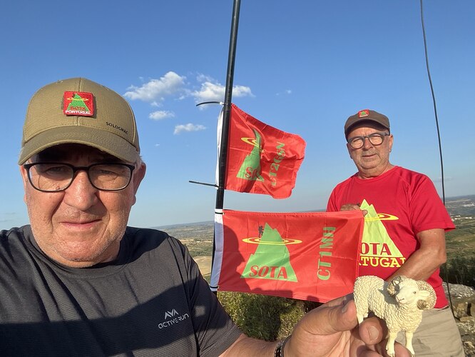 João CT2GSN (left) and António CT1MH (right).