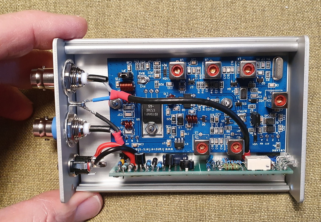 Homebrew 144/28 MHz Transverter Equipment SOTA Reflector
